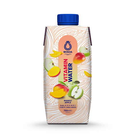 Minoa Vitamin Water Mango & Apple 750ml